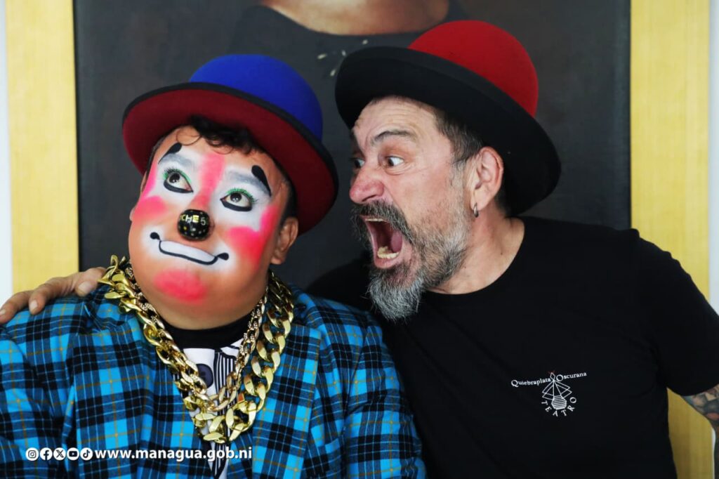 Payasos y artistas circenses en Managua fortalecen habilidades e innovadoras en este arte