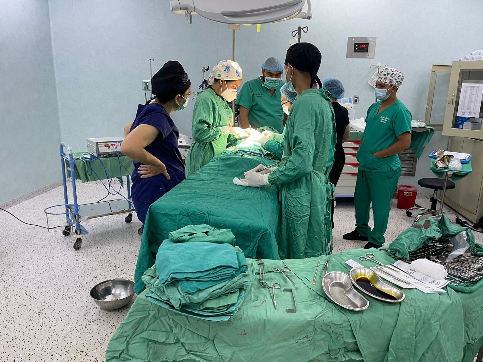 Honran a los héroes de Pancasán con 45 cirugías en el hospital primario de Matagalpa