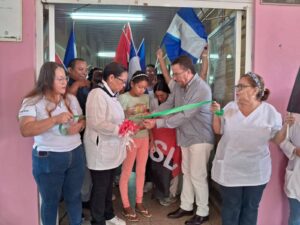 Inauguran mejoras en el Centro de Salud Pedro Narváez Cisneros de Jinotepe