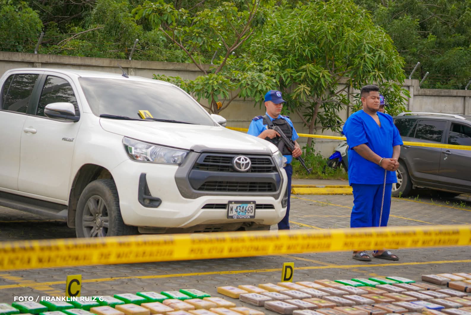 Policía incauta más de 531 kilos de cocaína en San Rafael del Sur