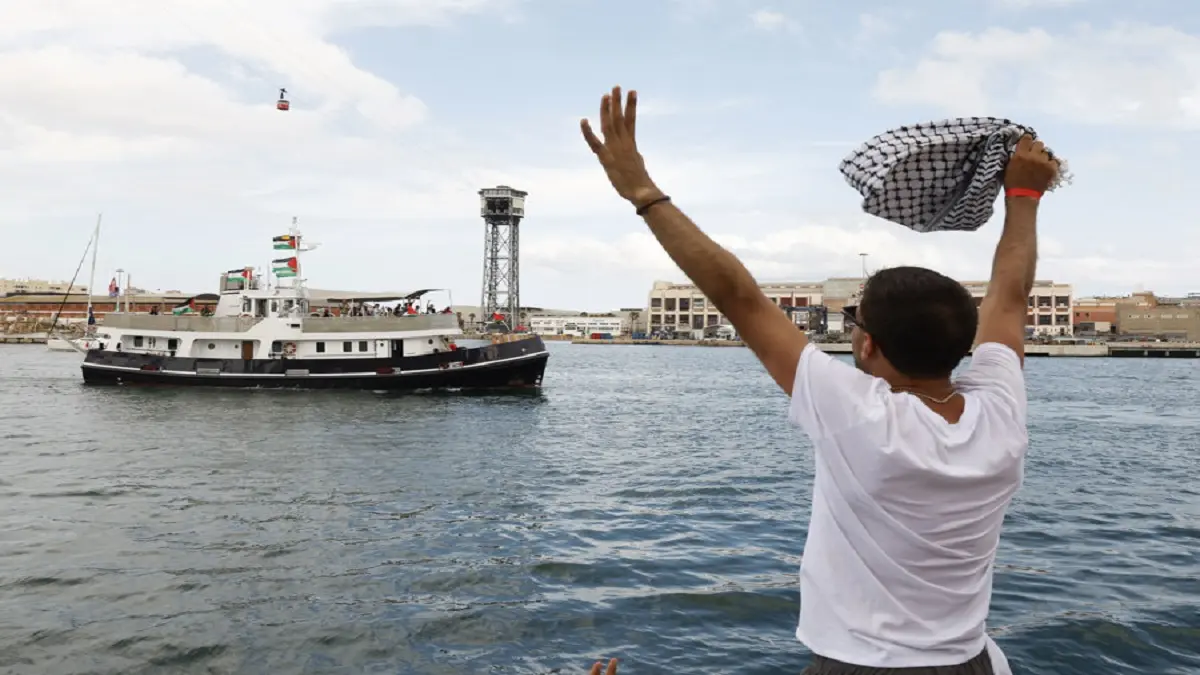 Flotilla con 300 toneladas de insumos zarpa de Barcelona y reactiva puente solidario con Gaza