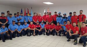 Bomberos Unidos se capacitan en tercer curso formativo de rescate de altura