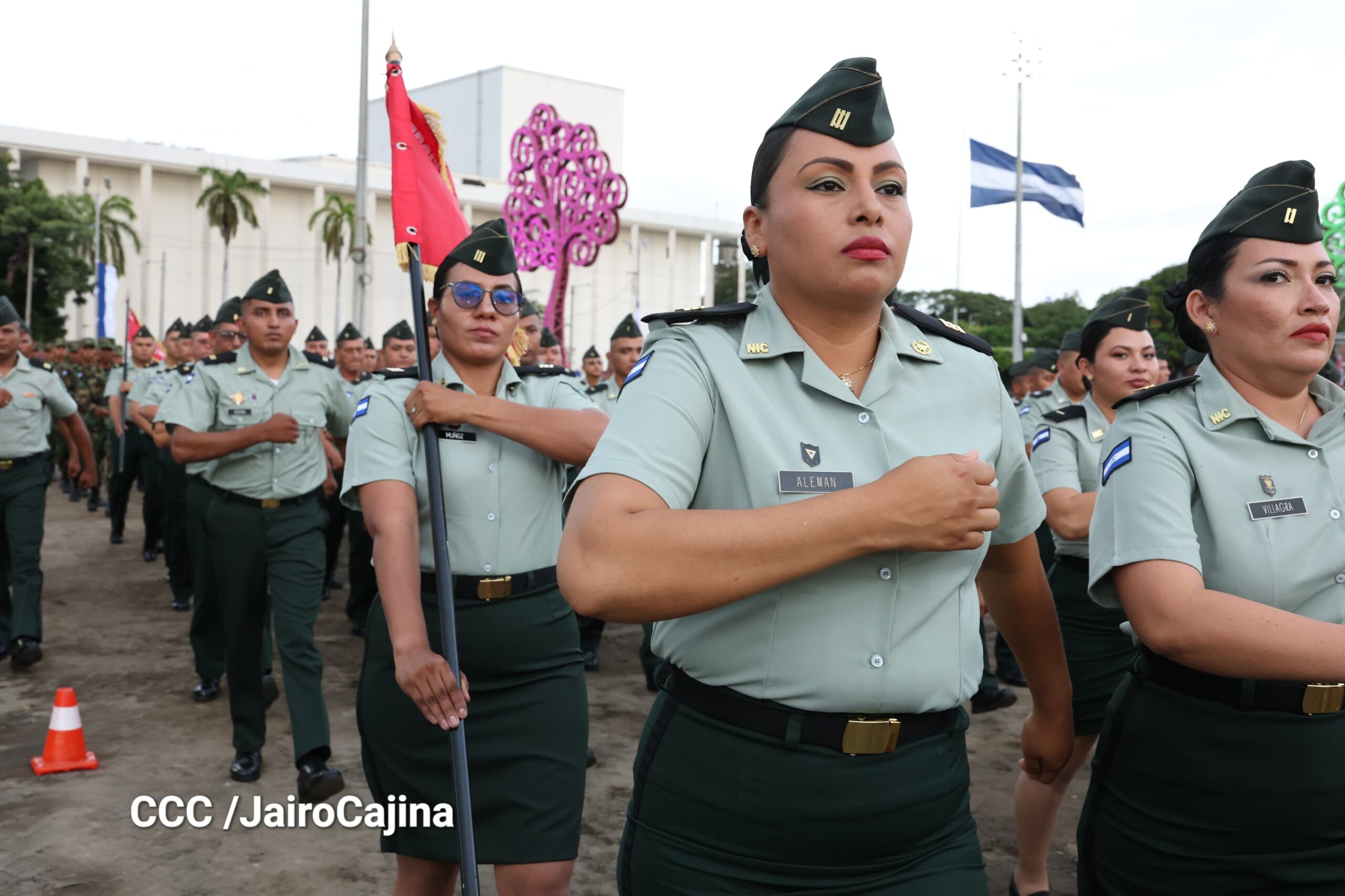 Copresidente Daniel Ortega destaca rol del Ejército de Nicaragua y de las mujeres nicaragüenses