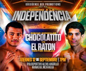 Román González regresa al ring en Camino a la Independencia