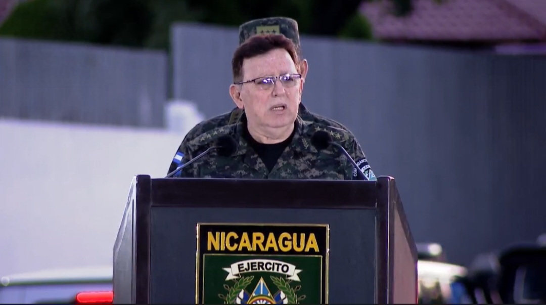 Desfile Militar dedicado al heroico pueblo nicaragüense y compromiso con la paz