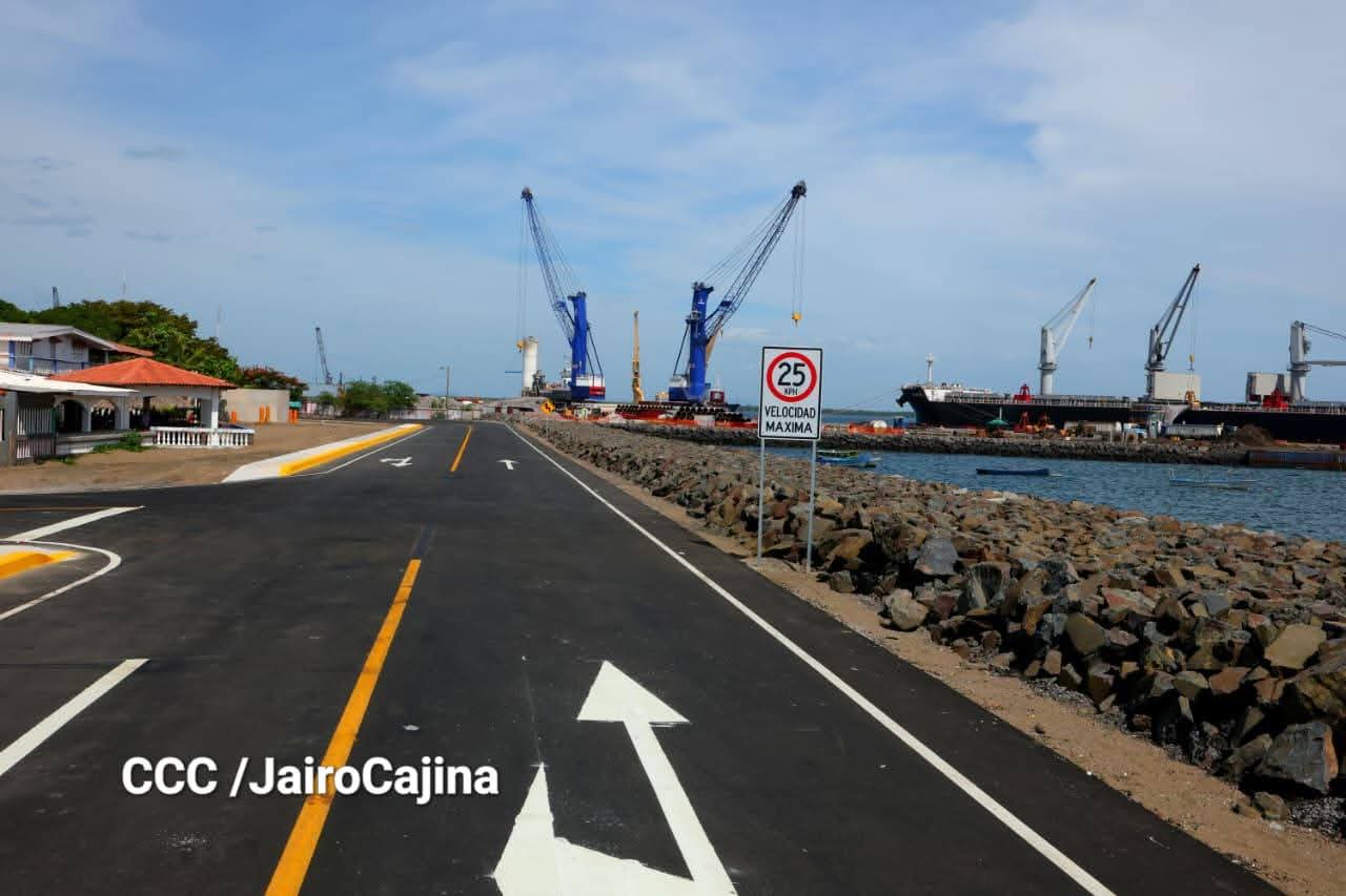 Nueva circunvalación en Corinto expande la logística del puerto, el transporte y la seguridad vial