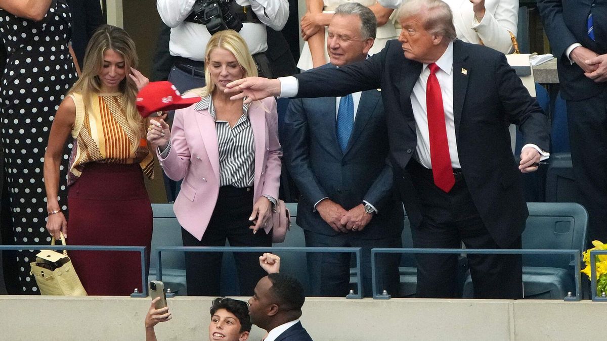 Trump entre abucheos y vítores en Abierto de EEUU