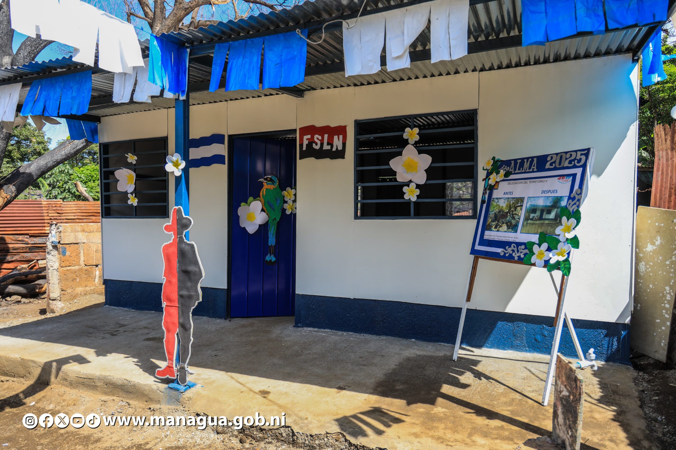 Alcaldía de Managua entrega vivienda digna a familia del Barrio 13 de mayo