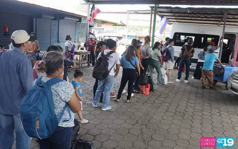 Transporte asegurado a las familias que disfrutarán sus vacaciones en el interior del país