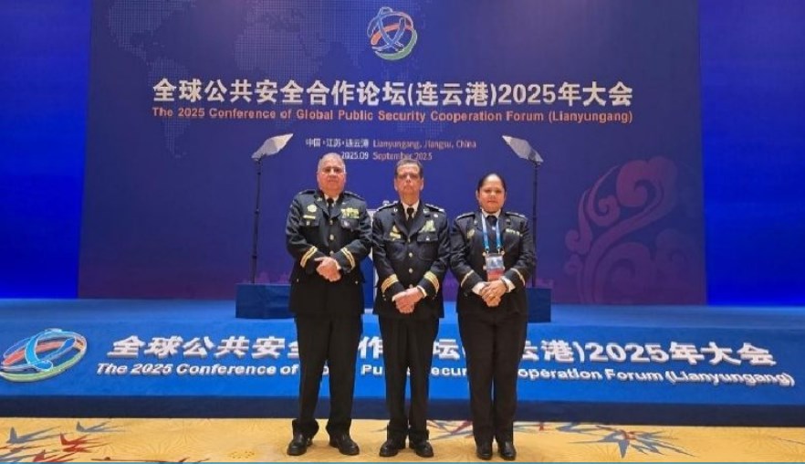 Policía de Nicaragua comparte avances y logros en el ámbito de la seguridad pública en foro de cooperación global en China