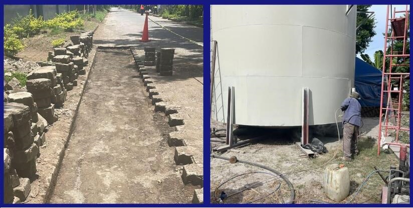 ENACAL alcanza el 78% de avance en obra de agua potable en la comunidad El Limonal de Rivas