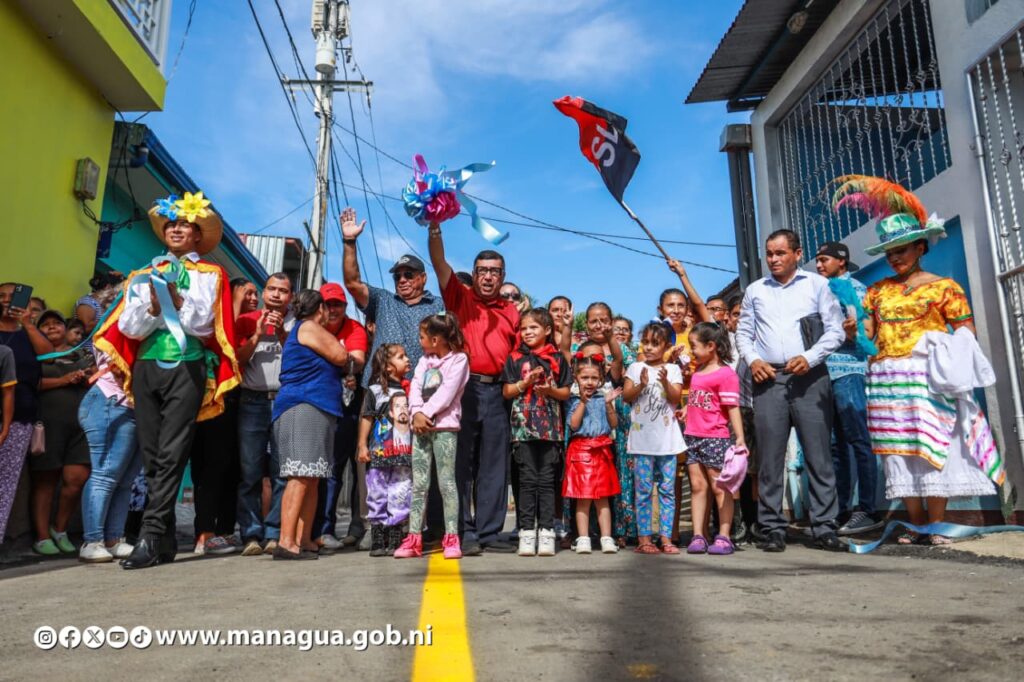 Más seguridad vial y bienestar llega a las familias del Barrio Alexis Argüello