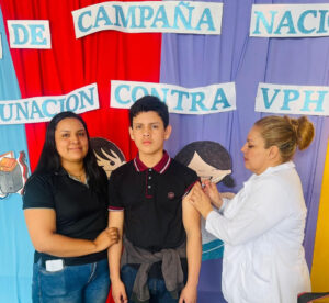 Nicaragua alcanza el 25% de vacunación contra el VPH en niños