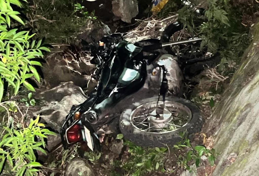 Chontaleño muere tras caer de su motocicleta