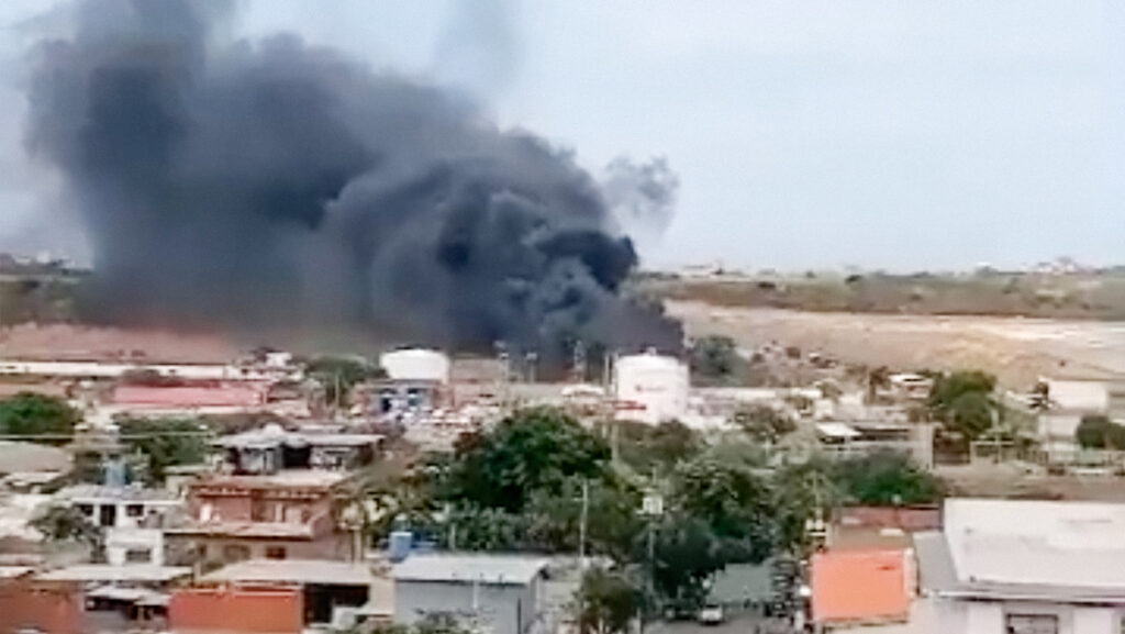 Se estrella un avión en un aeropuerto de Venezuela