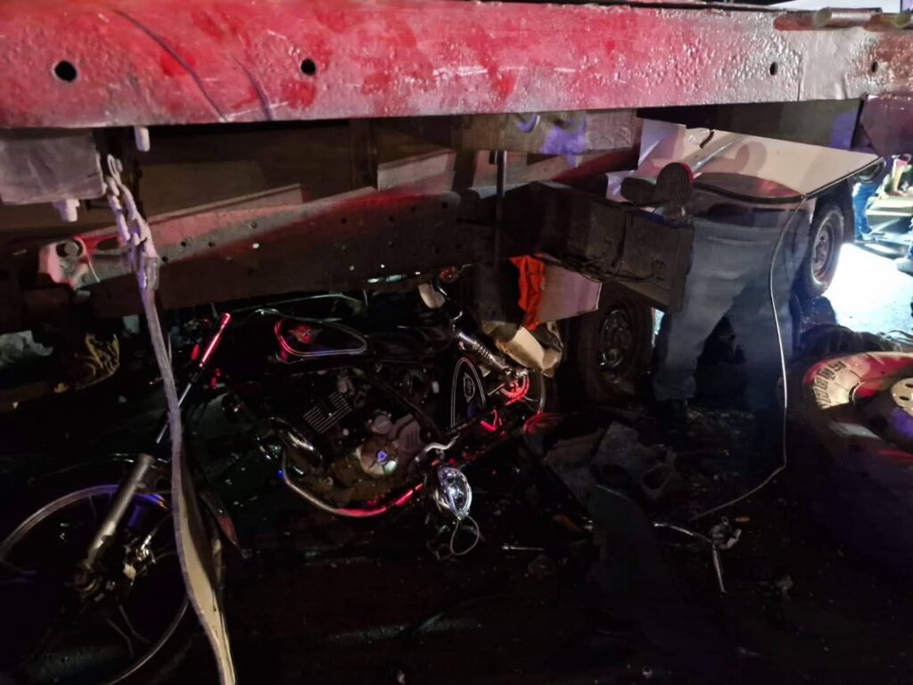 Accidente vial deja un muerto en la Carretera Norte