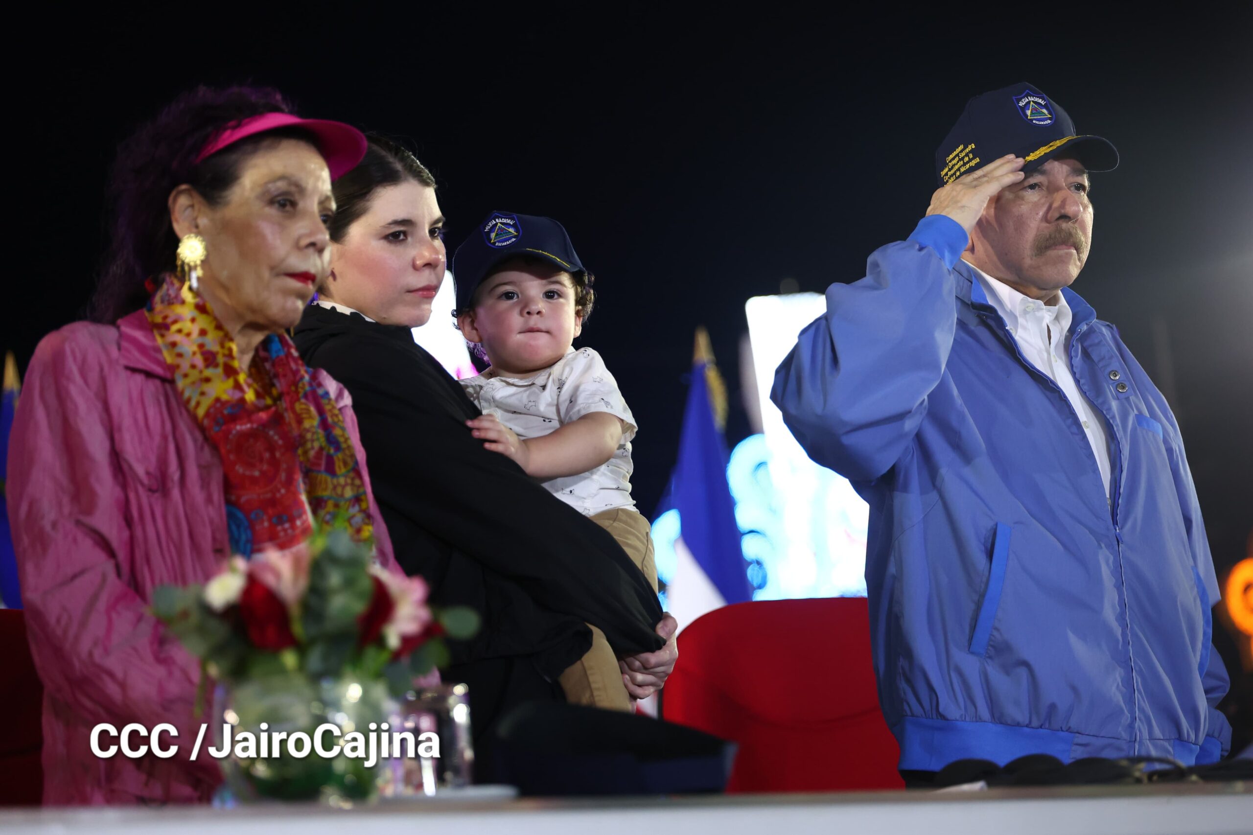 Copresidente Daniel destaca compromiso de la Policía Nacional con la paz y prosperidad