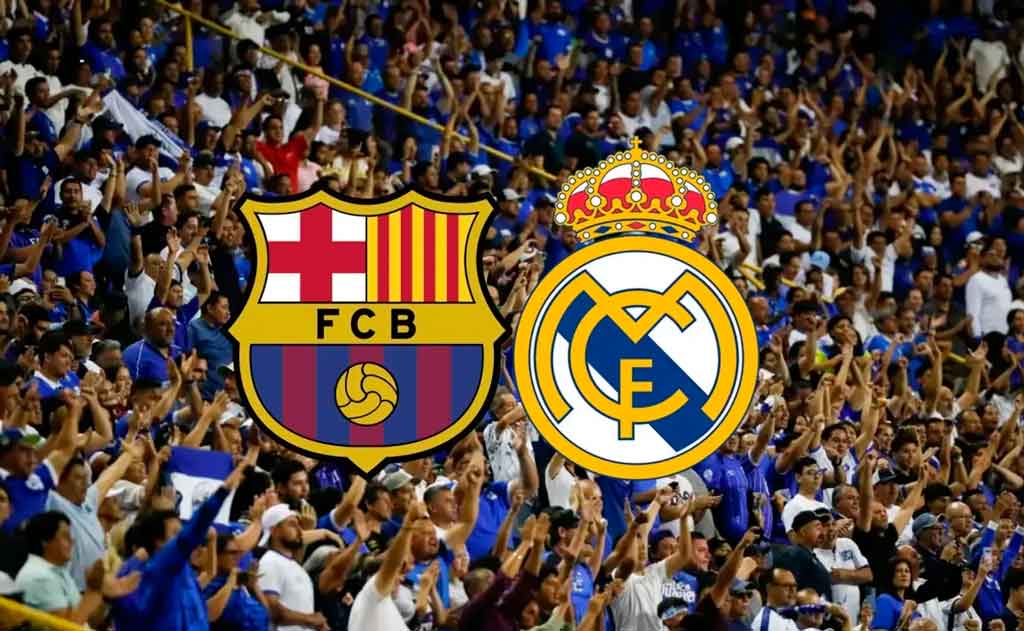 Leyendas del Barcelona y Real Madrid jugarán en El Salvador