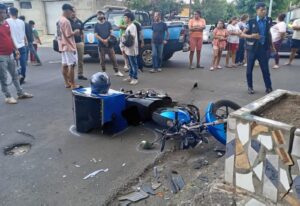 Motociclista perece tras ser arrollado por un camión en Managua