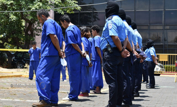 Casi cien capturados por diversos delitos en la última semana en Nicaragua