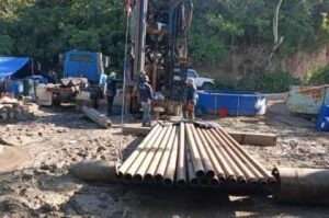 Enacal inicia construcción de pozo para ampliar el servicio de agua en Masaya