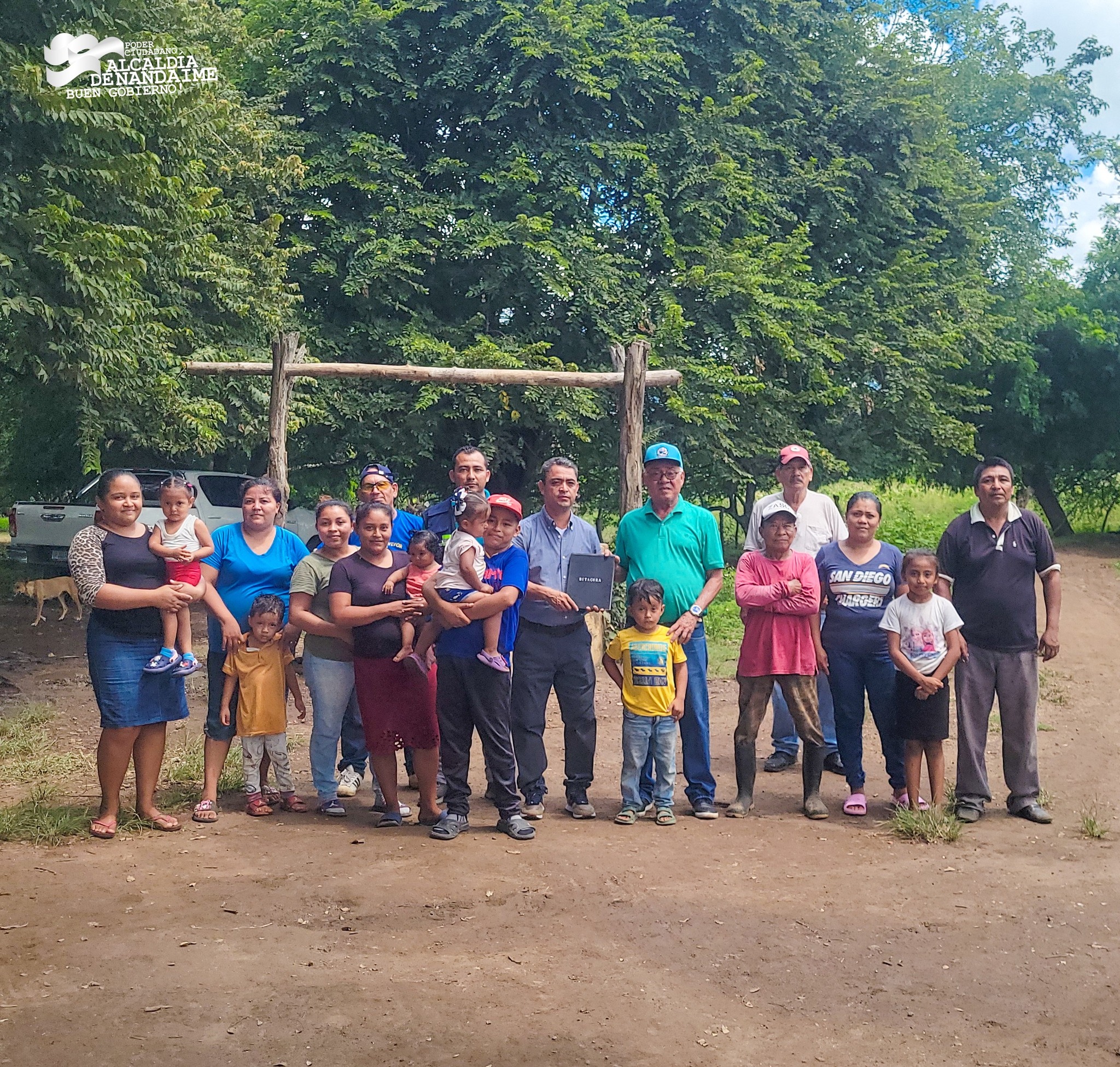 Construyen pozo de agua potable en la comunidad El Limonal en Nandaime