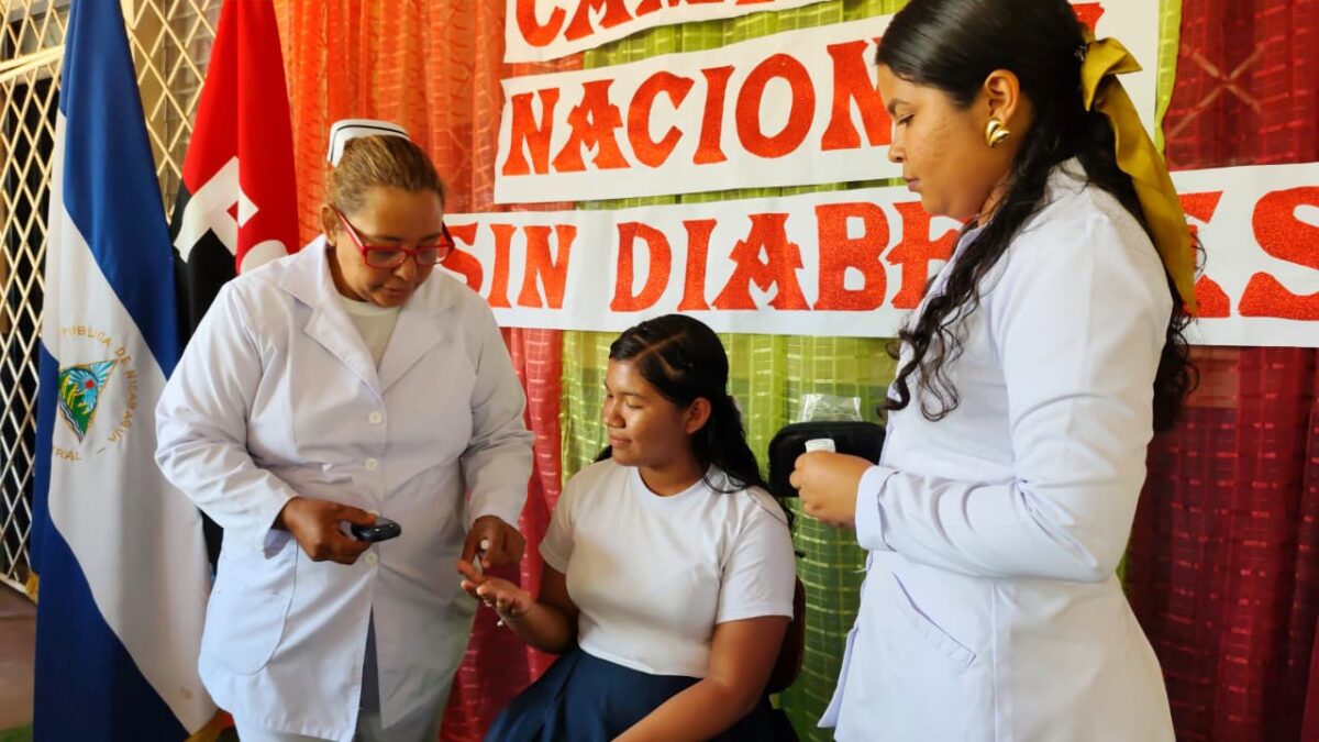 Primer día de la Campaña Sin Diabetes benefició a más 29 mil niños y jóvenes nicaragüenses