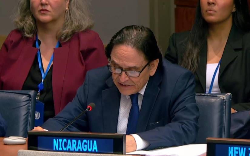 Nicaragua exige fin del colonialismo, imperialismo y neocolonialismo en la ONU