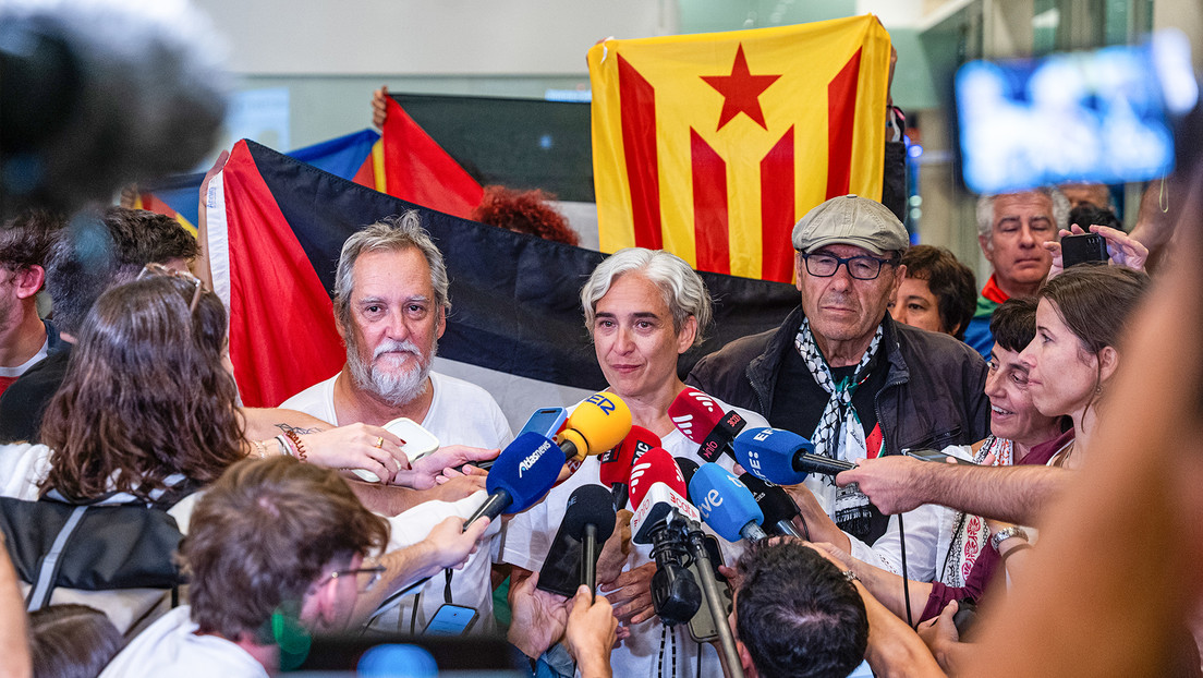 “Nos han golpeado y atado de pies y manos”: Hablan los españoles liberados de la Flotilla a Gaza