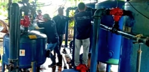 Enacal y la Alcaldía de El Ayote mejoran planta potabilizadora