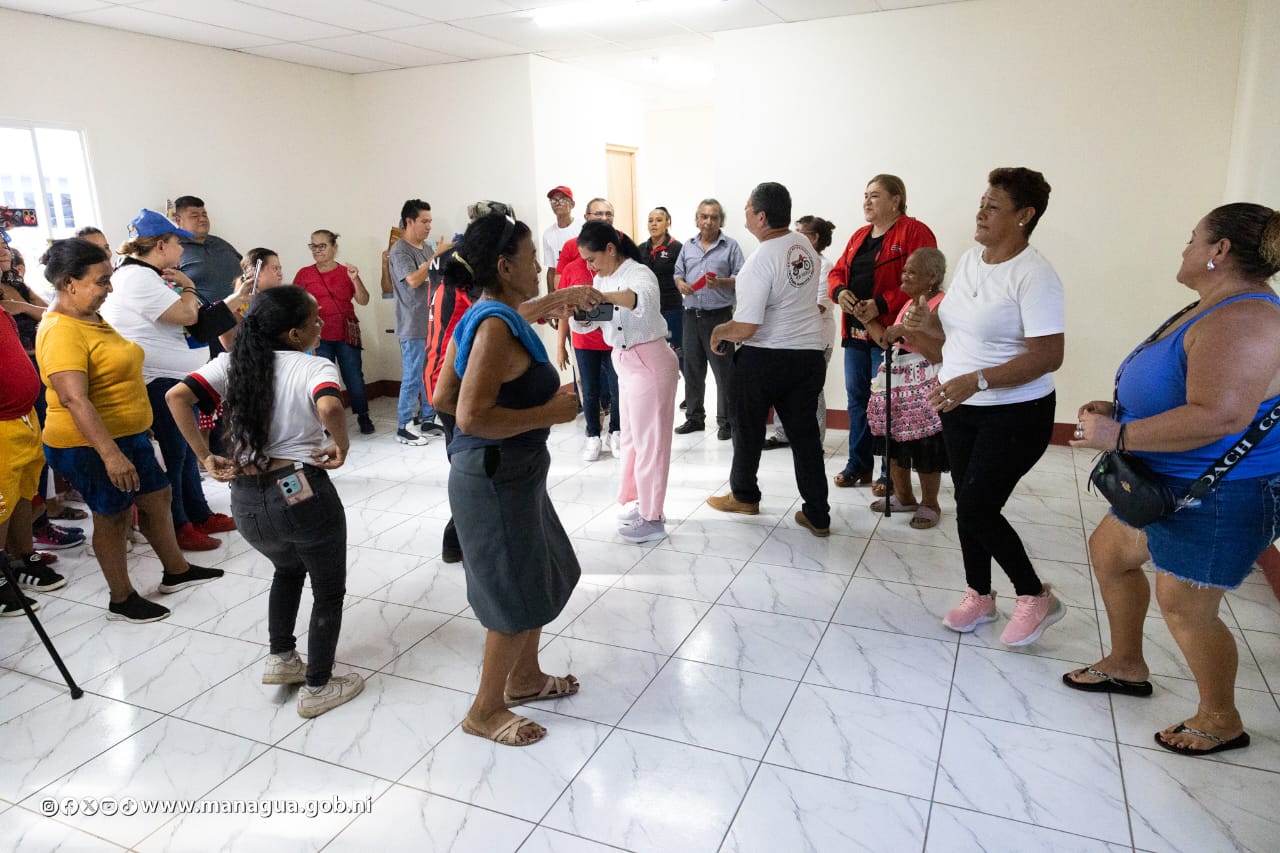 Alcaldía entrega rehabilitación de la casa comunal del Barrio Hilario Sánchez