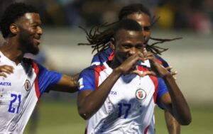 Amantes del fútbol en Haití están de fiesta, vencieron a Nicaragua