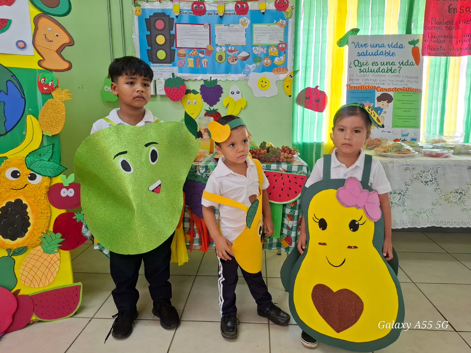 Promueven hábitos saludables en la niñez del Colegio Barriletes de Colores