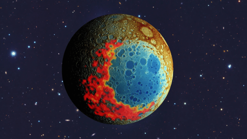 La cicatriz más profunda de la Luna podría albergar un secreto cósmico de 4.000 millones de años