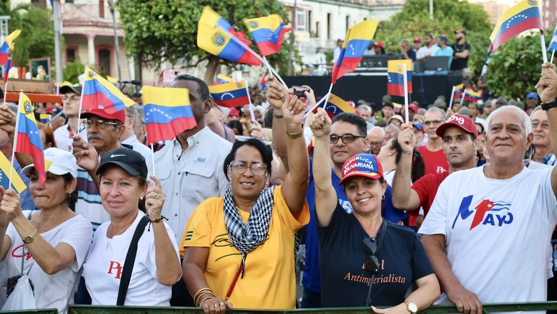 Más de 50.000 cubanos expresan su “firme” apoyo a Venezuela ante amenazas de EE.UU.