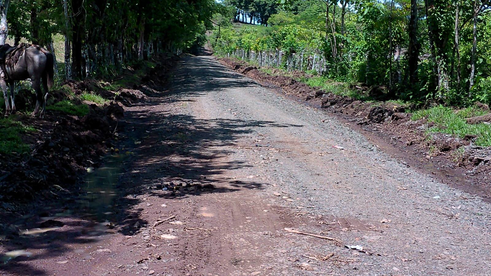 Inauguran 9 kilómetros de caminos productivos mejoradas en Matiguás