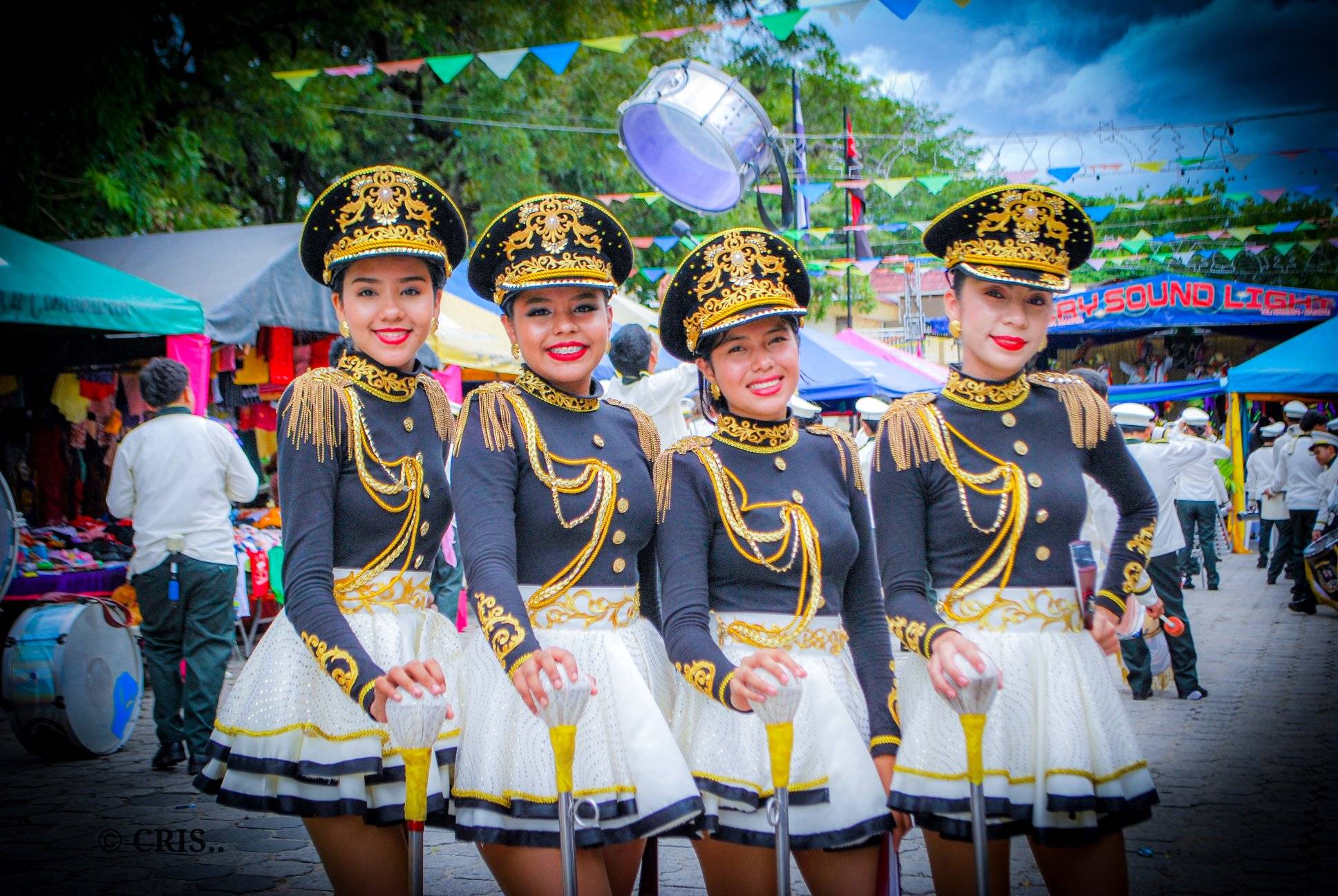 Con un desfile de bandas rítmicas Ocotal celebra el 216 aniversario de ser elevado a ciudad