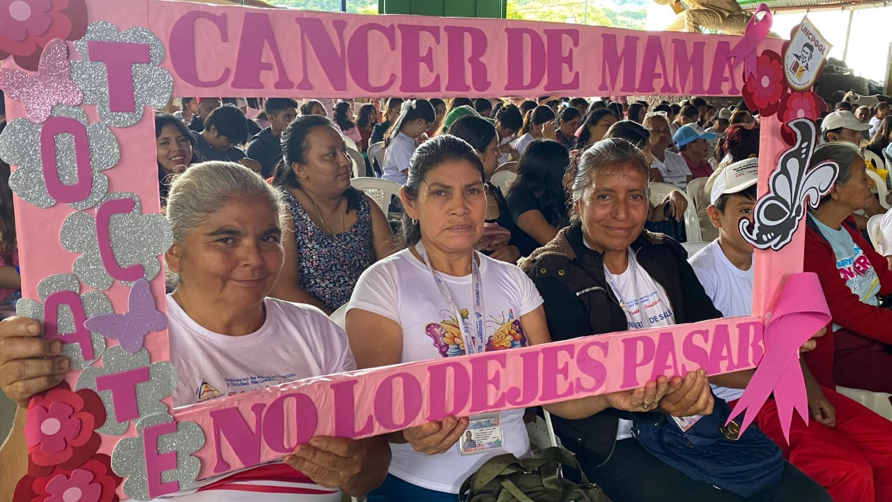 Desarrollan encuentro con mujeres de Matagalpa para prevenir el cáncer de mama