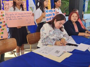 Mined arranca matrícula escolar 2026