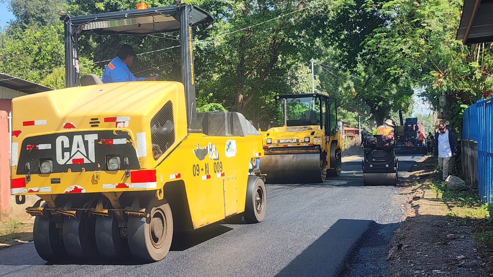 Managua sigue eliminando sitios críticos con más Calles para el Pueblo en el Distrito VI