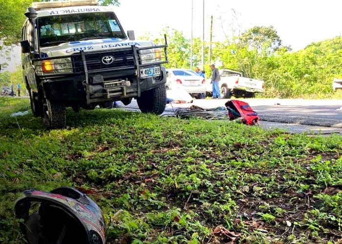 Motociclista perece luego de ser arrollado por un camión
