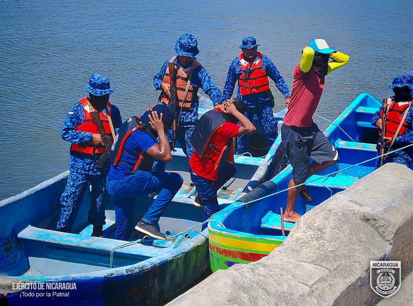 Naval nicaragüense participa en Práctica Anual de Protección y Seguridad Portuaria