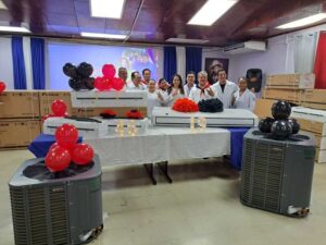 Gobierno Sandinista entrega 244 aires acondicionados a los hospitales, invirtiendo C$7.5 millones
