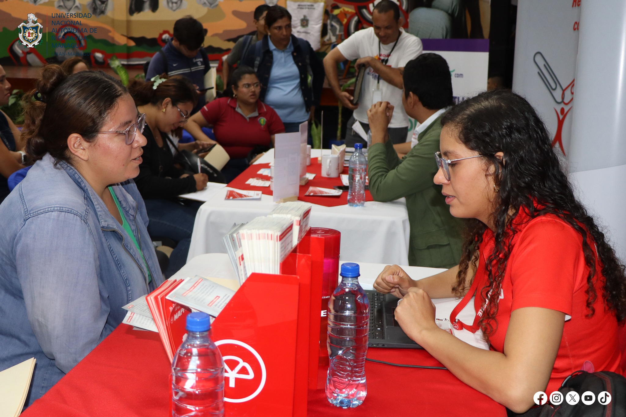 UNAN-Managua desarrolla feria de empleo con la participación de más de 14 empresas