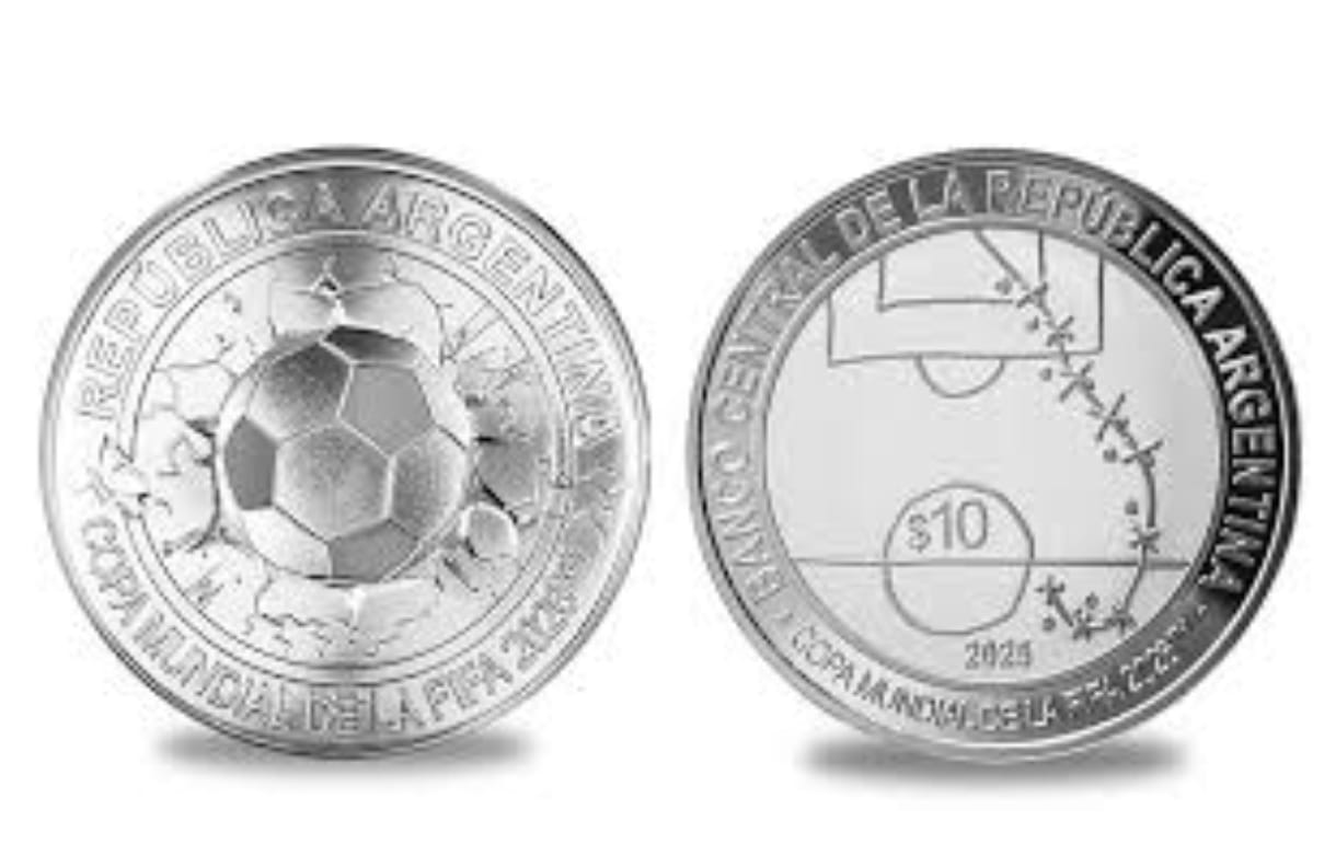 Argentina lanza moneda conmemorativa con ‘el gol del siglo’ de Maradona