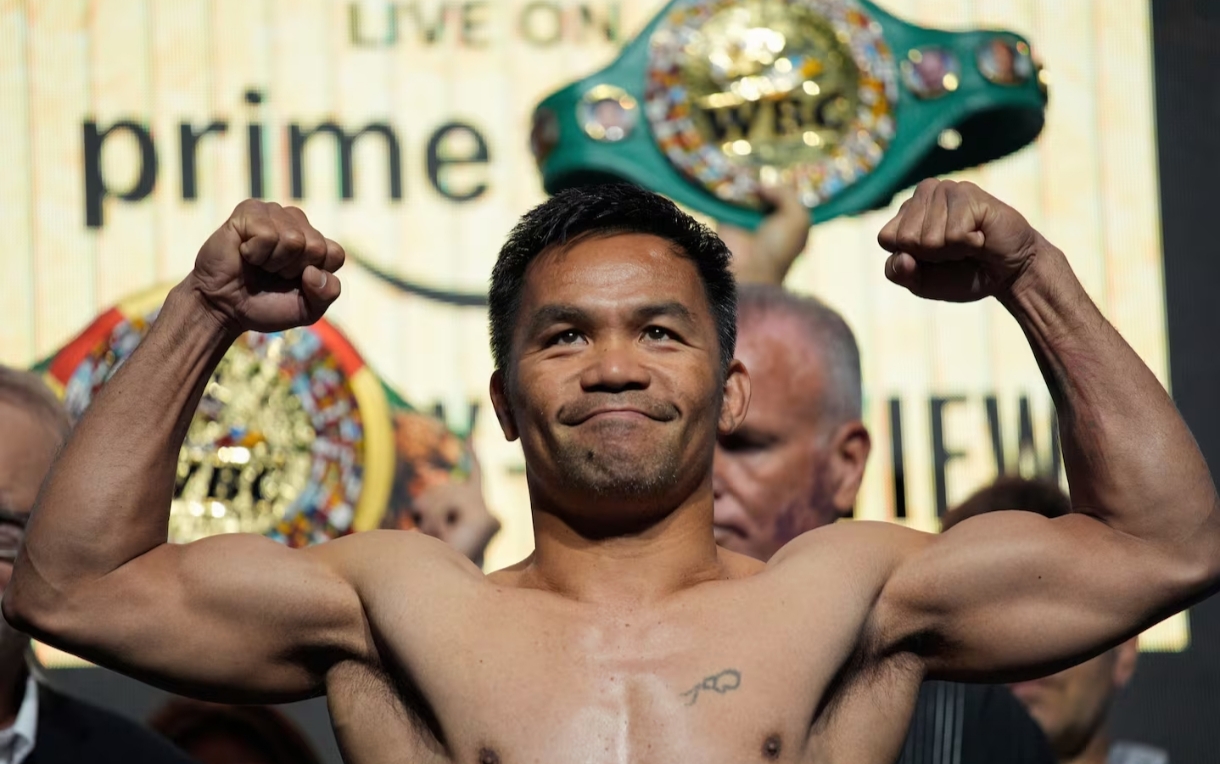 Manny Pacquiao insinúa que podría tener una pelea de revancha contra Floyd Mayweather Jr