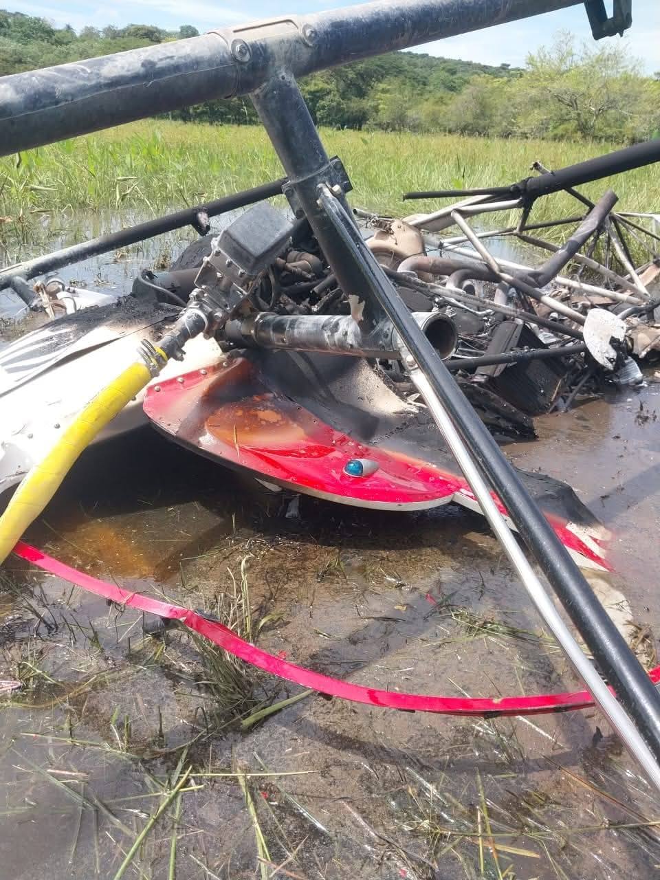 Accidente aéreo causa la muerte de un piloto de helicóptero en Río San Juan