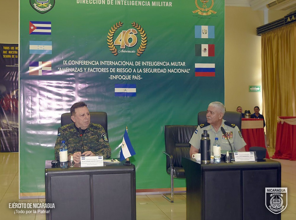 General Avilés destaca en evento de inteligencia militar aportes, para articular estrategias en el enfrentamiento de amenazas