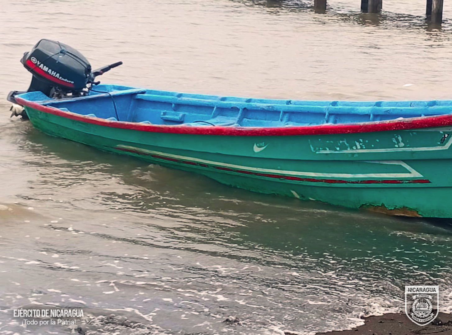 Tres hondureños y su embarcación fueron retenidos por ingreso ilegal a aguas nicaragüenses