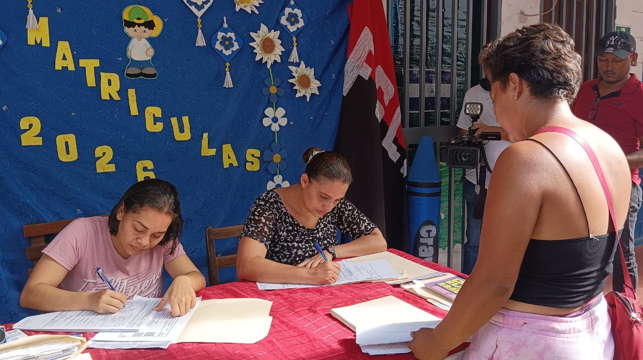 Matrícula escolar avanza con centros que han logrado el 100% de cumplimiento